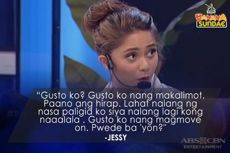 Famous Line Ng Mga Artista : Mga tagos sa pusong hugot ni jessy mendiola banana sundae